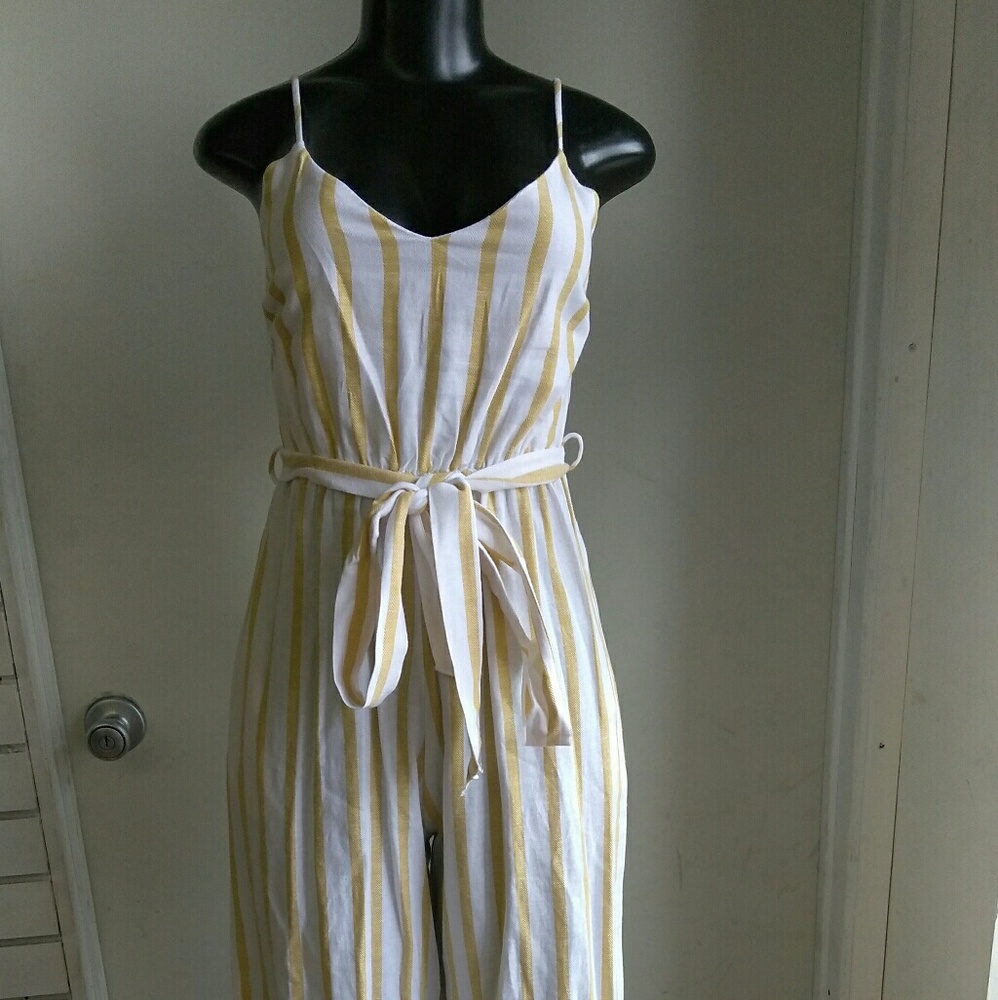 Strapless || Striped Jumpsuit 👯‍♀️